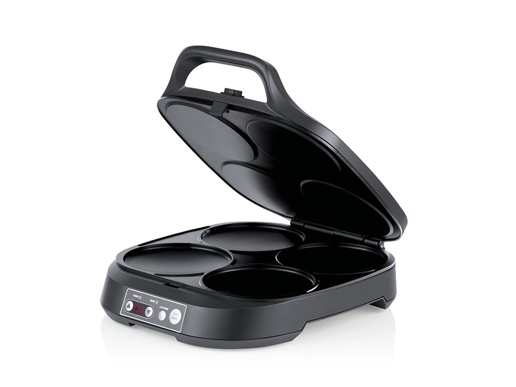 MÁQUINA PANQUECAS E SNACKS FLAMA 4906FL 4 CAVIDADES