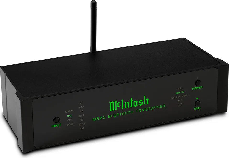McIntosh MB25 Récepteurs Bluetooth