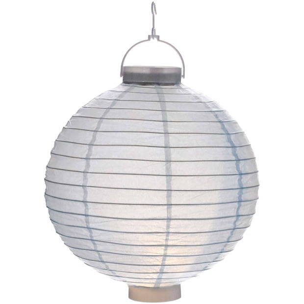 Blokker Lampion Papier - 30 cm - Blauw