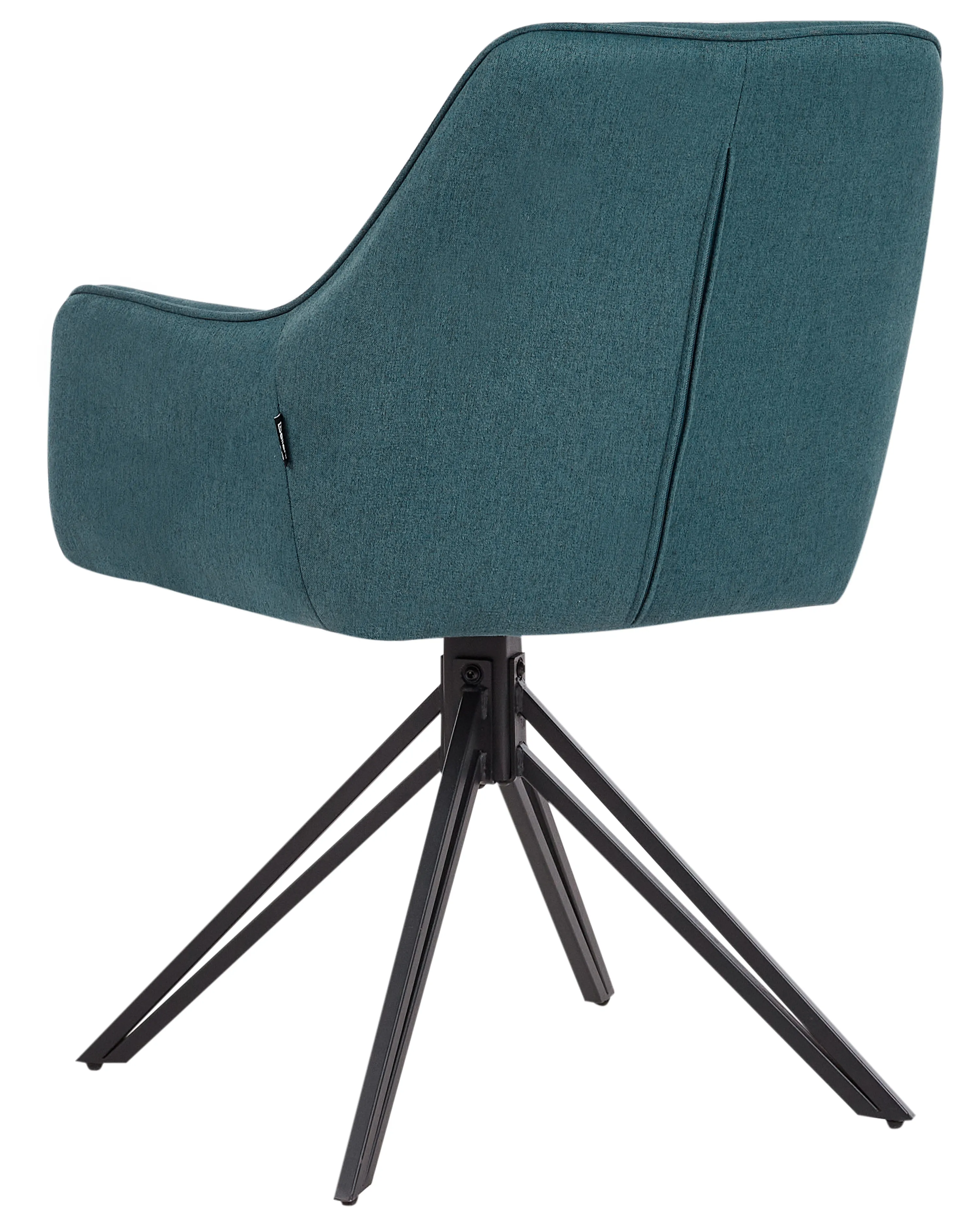 Set van 2 eetkamerstoelen draaibaar JODAR Groenblauw