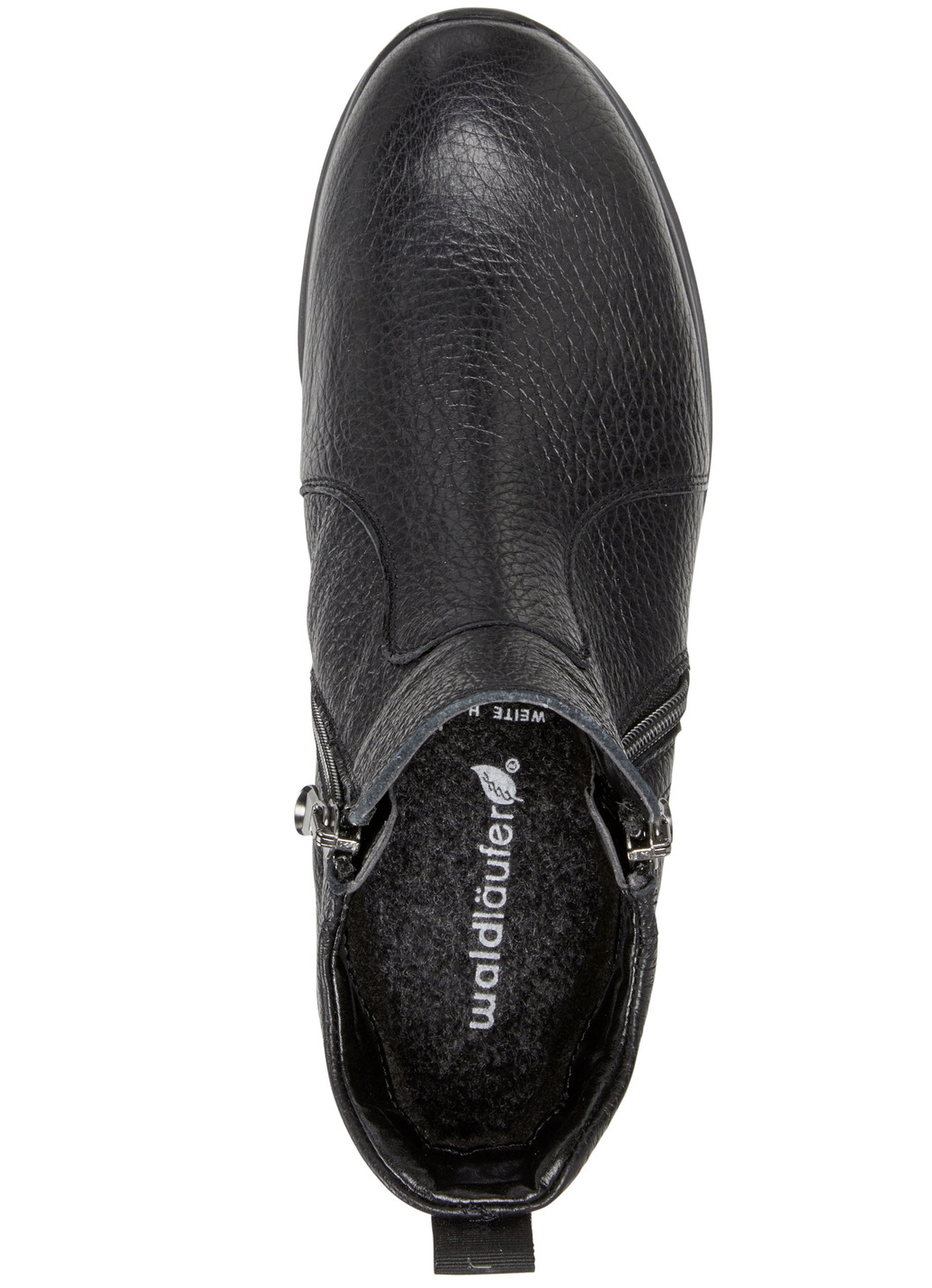 Waldläufer Stiefelette aus weichem Hirsch-Nappaleder