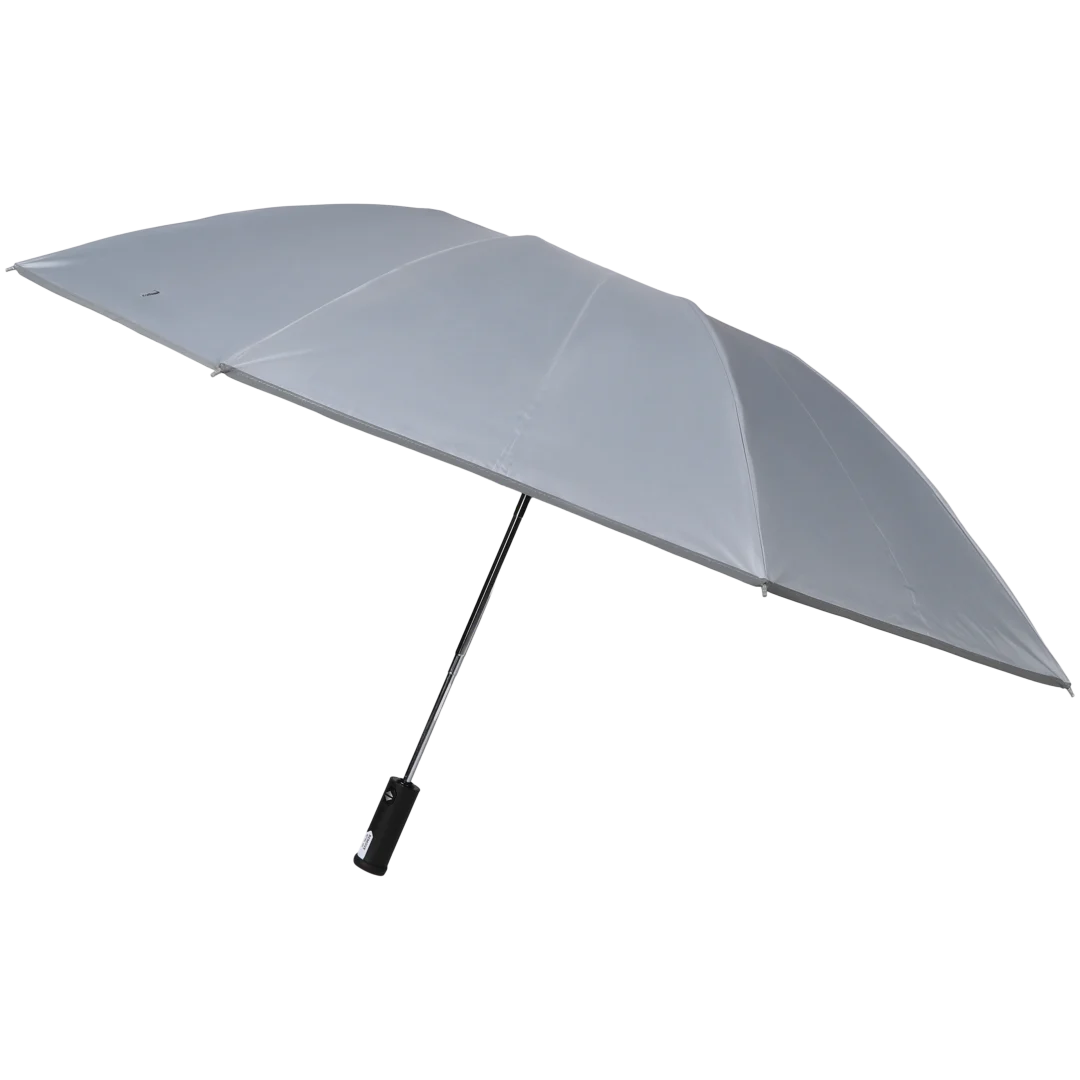 Parapluie pliable avec lampe de poche