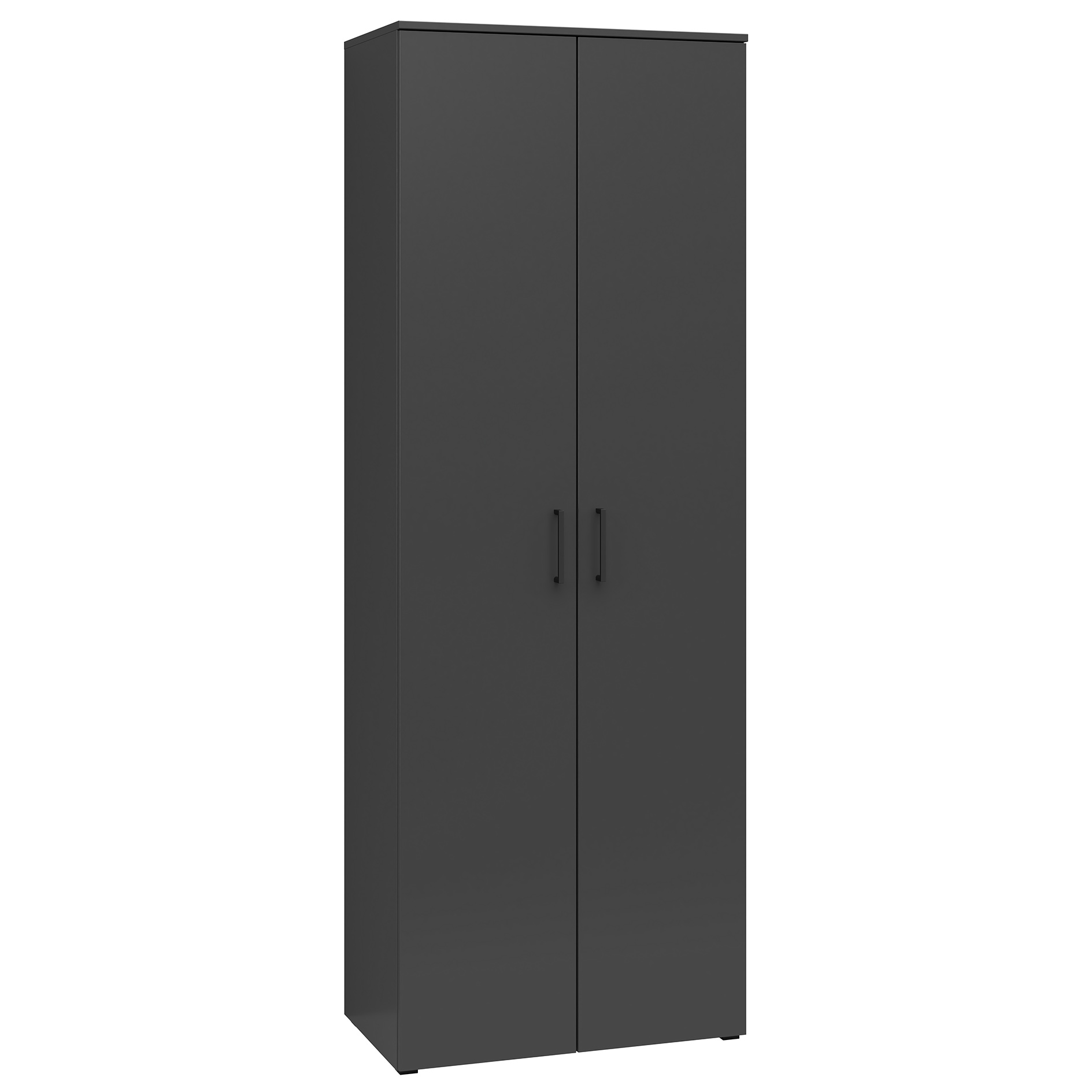 Drehtürenschrank - anthrazit - Breite 70 cm