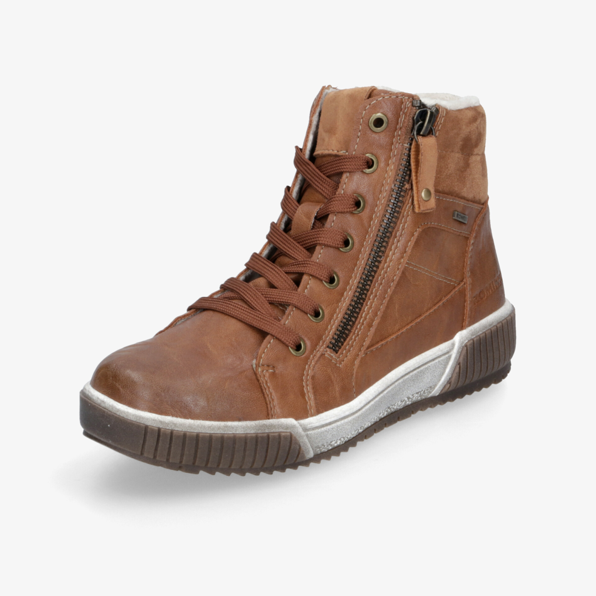 ROMIKA Unisex Stiefeletten cognac