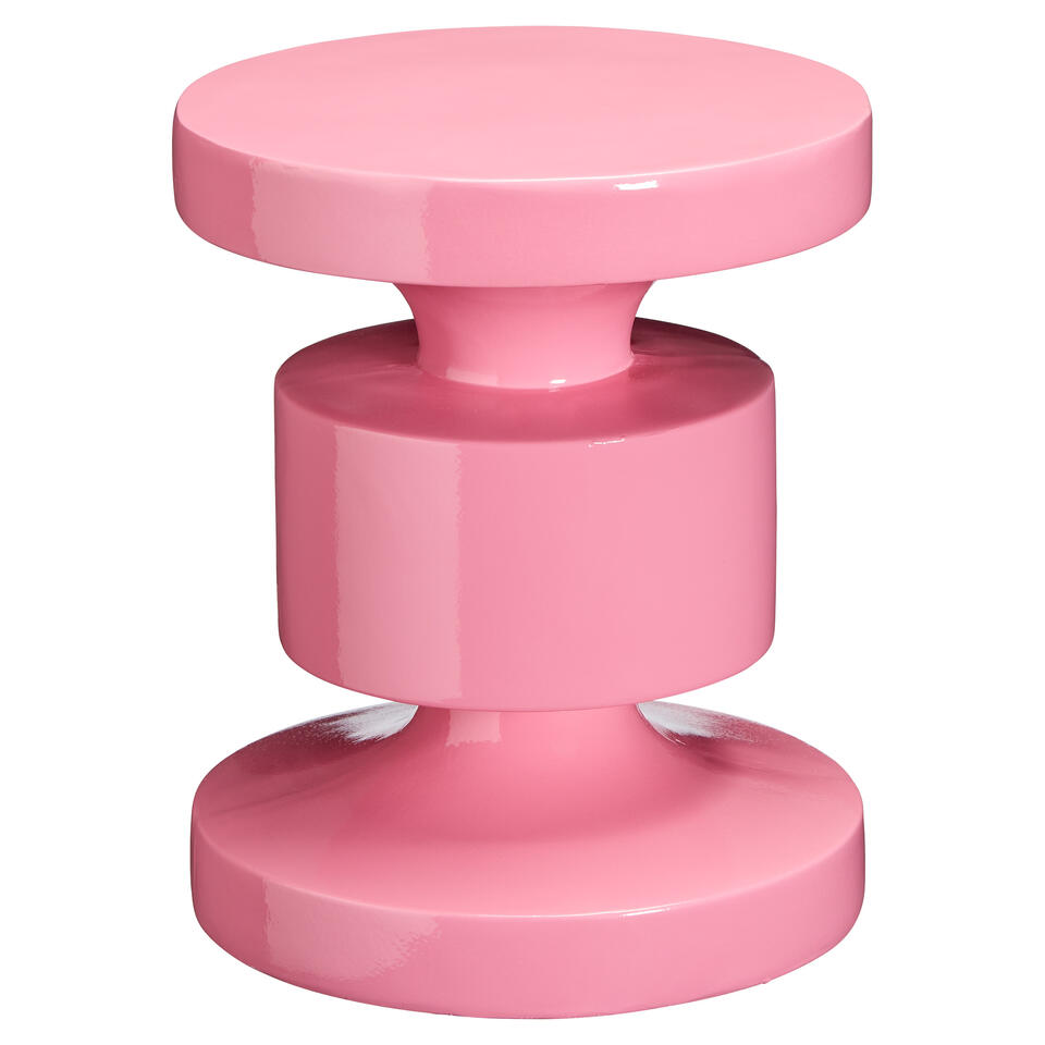 Bijzettafel Pinetto Roze ø 40x40 cm
