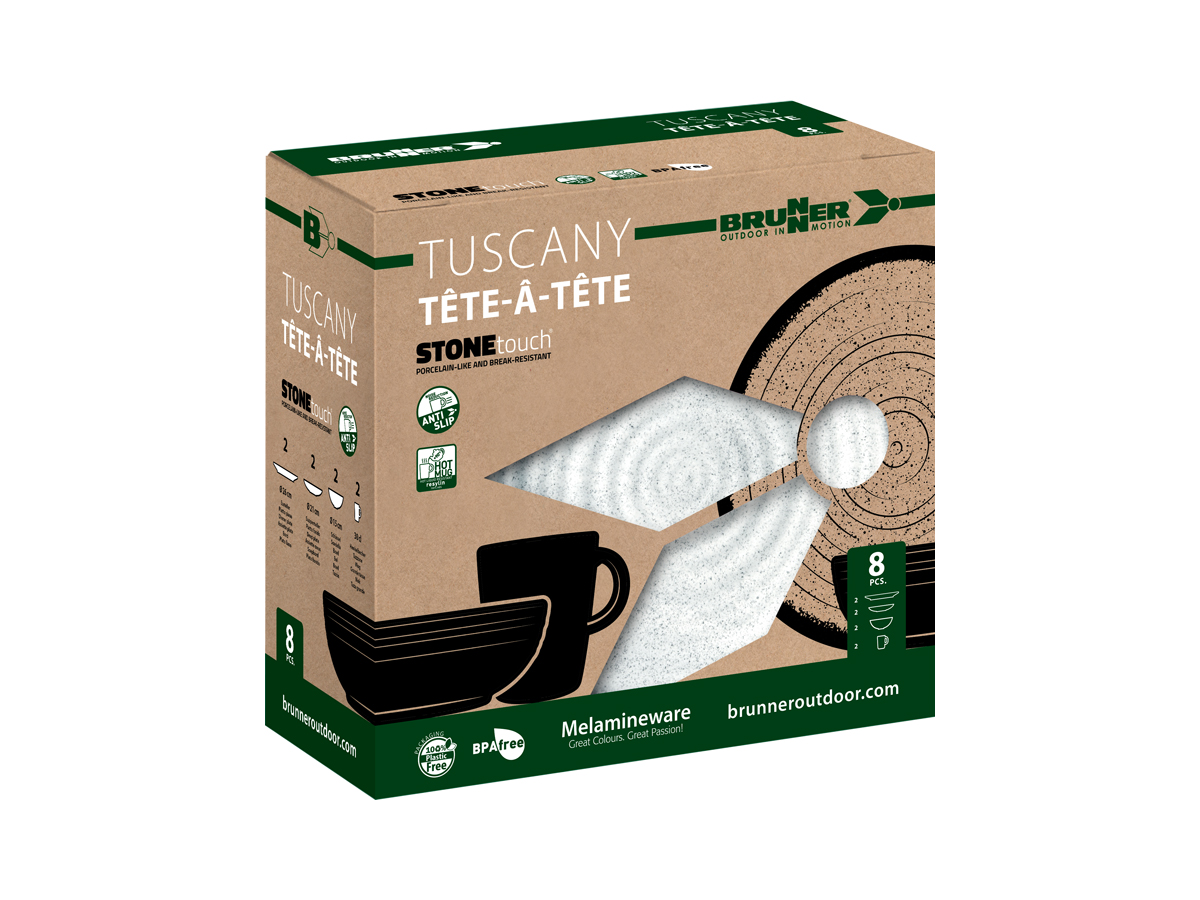 Brunner Teta-A-Tete Tuscany 8-delig serviesset