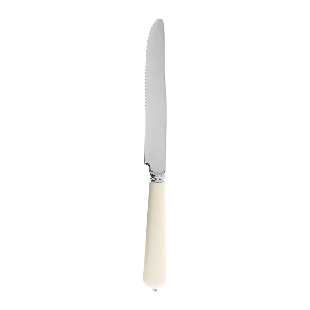 Couteau de table inox beige CLEMENCE - LETHU