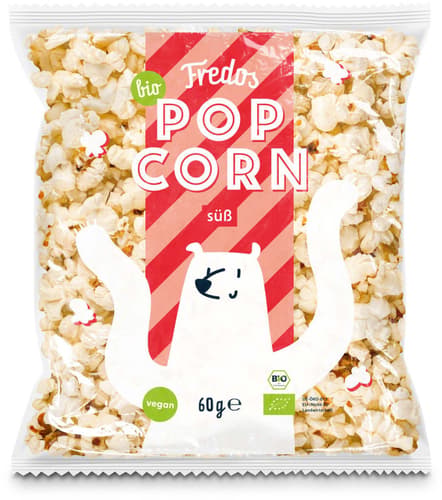 Fredos BIO Popcorn süß