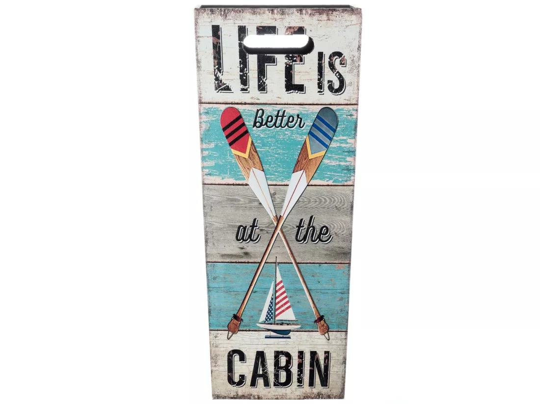 Porte Parapluie Parapluies Urban Canvas Mdf Gris 50x21x21