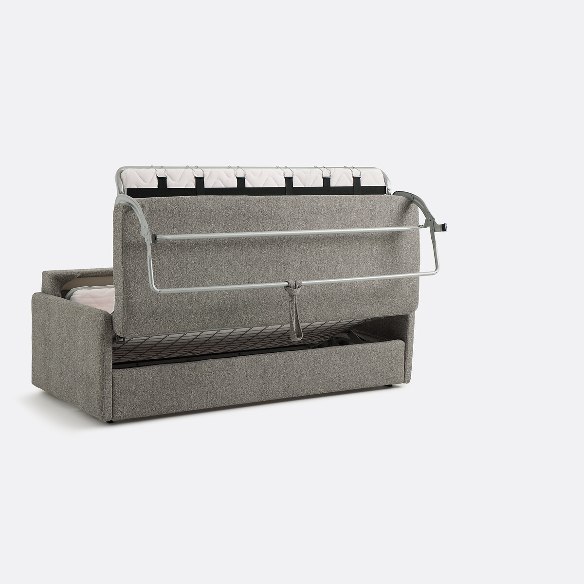 LA REDOUTE INTERIEURS<br>Sofá-cama em tecido texturizado salpicado, Bultex, Marta