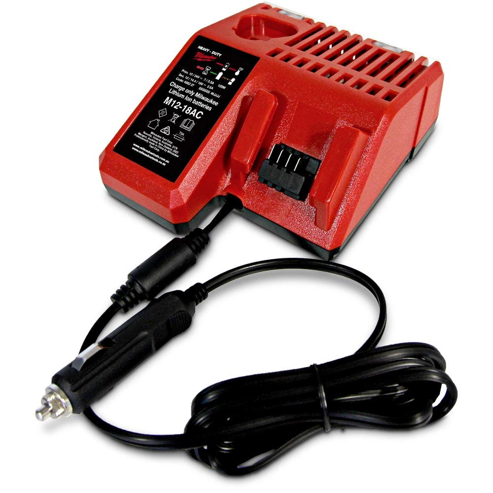 MILWAUKEE 12V/18V Automotive Charger M12-18AC