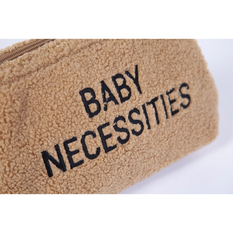CHILDHOME Baby Necessities Kulturbeutel Teddy beige