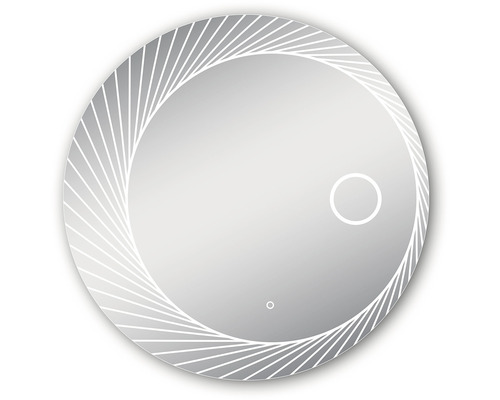 Spiegel Silver Coast Ø 80 cm