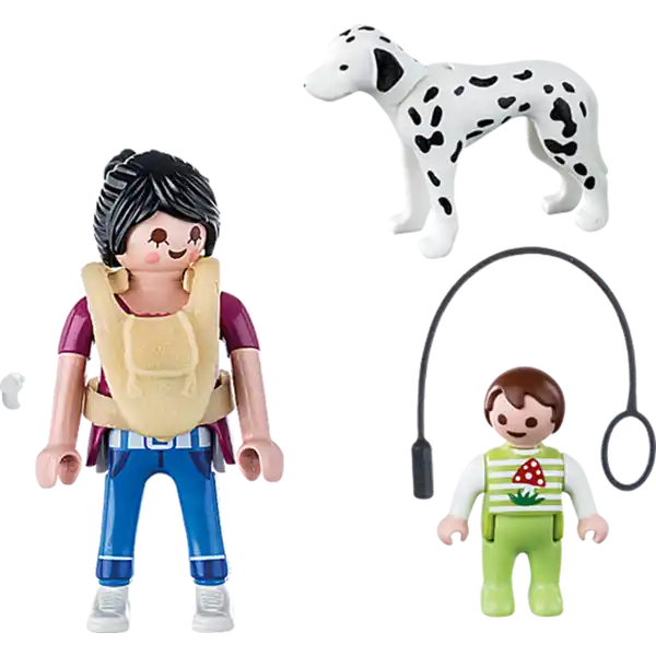 Mama mit Baby und Hund 70154