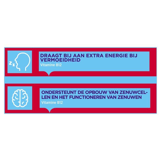 Dagravit Vitamine B12 1000μg100 smelttabletten