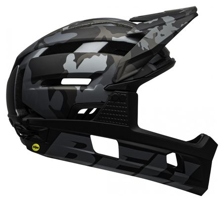Casque avec Mentonnière Amovible BELL Super Air R Mips Noir Camo