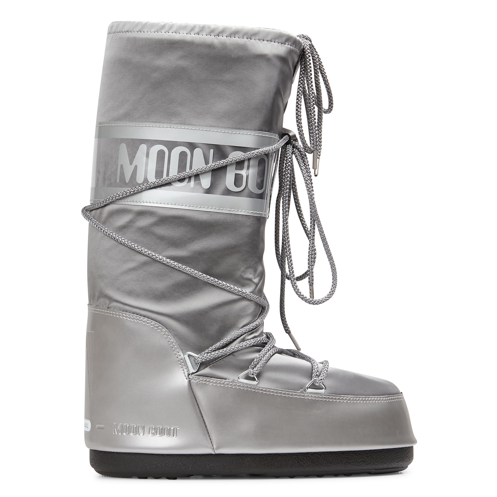 ICON GLANCE - Bottes avec lacets à imprimés| Argent