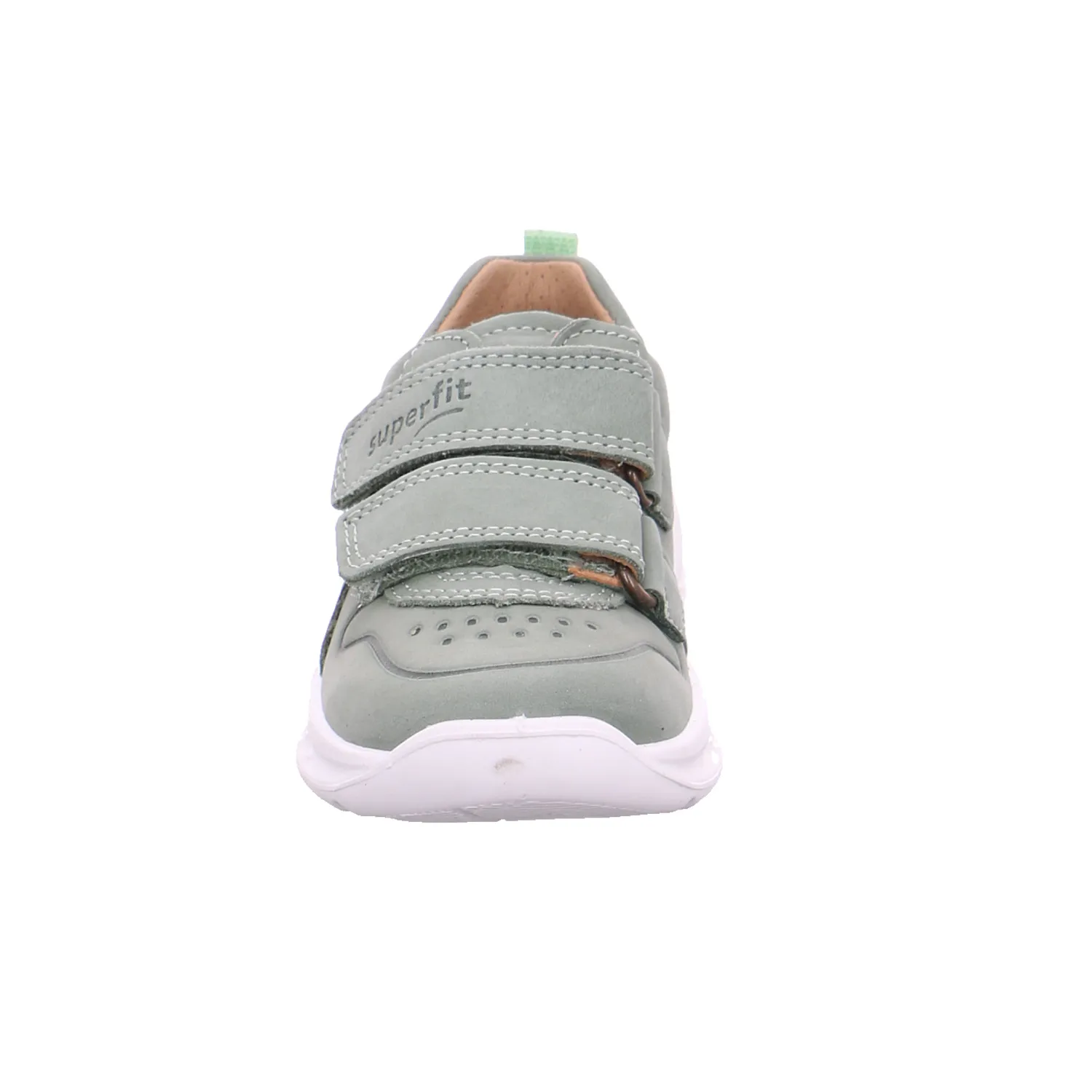 SUPERFIT Lauflernschuh Pastelgrün Leder  Unisex Lernlaufschuh