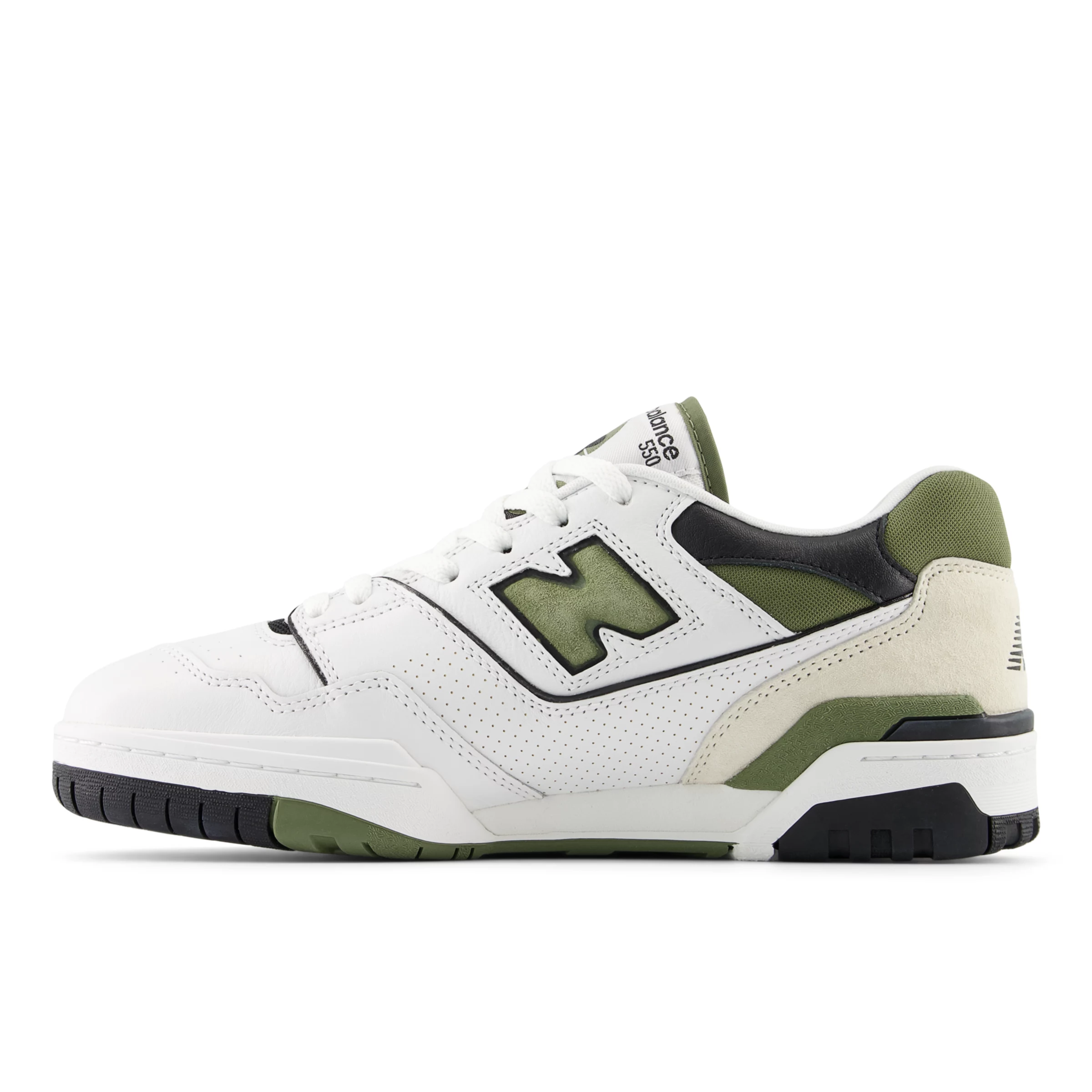 550 White con dark olivine e black