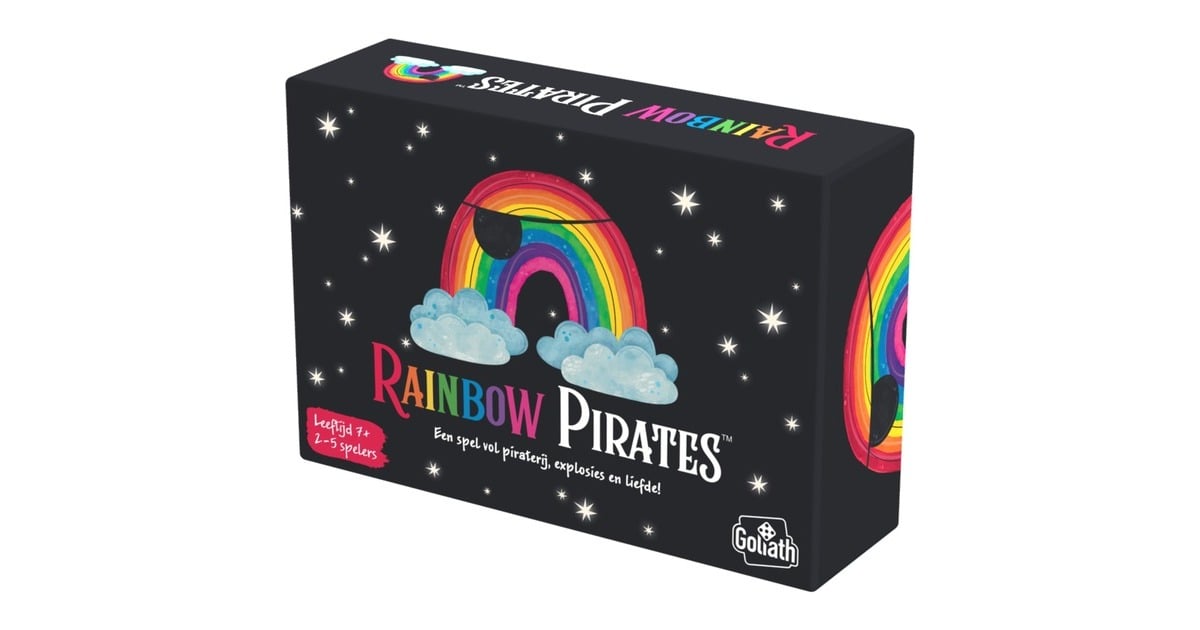 Goliath GamesRainbow Pirates Partyspel  (Nederlands, 2 - 5 spelers, Vanaf 7 jaar)
