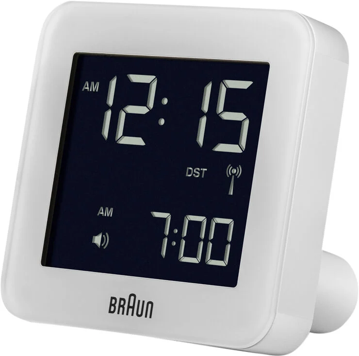 Braun Braun vækkeur, BNC009 Hvid
