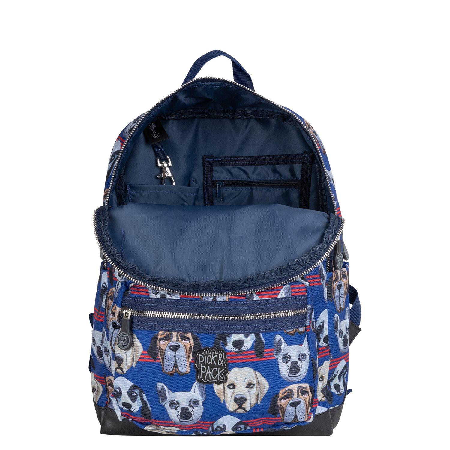 Pick & Pack Doggie Mood Backpack M denim blue