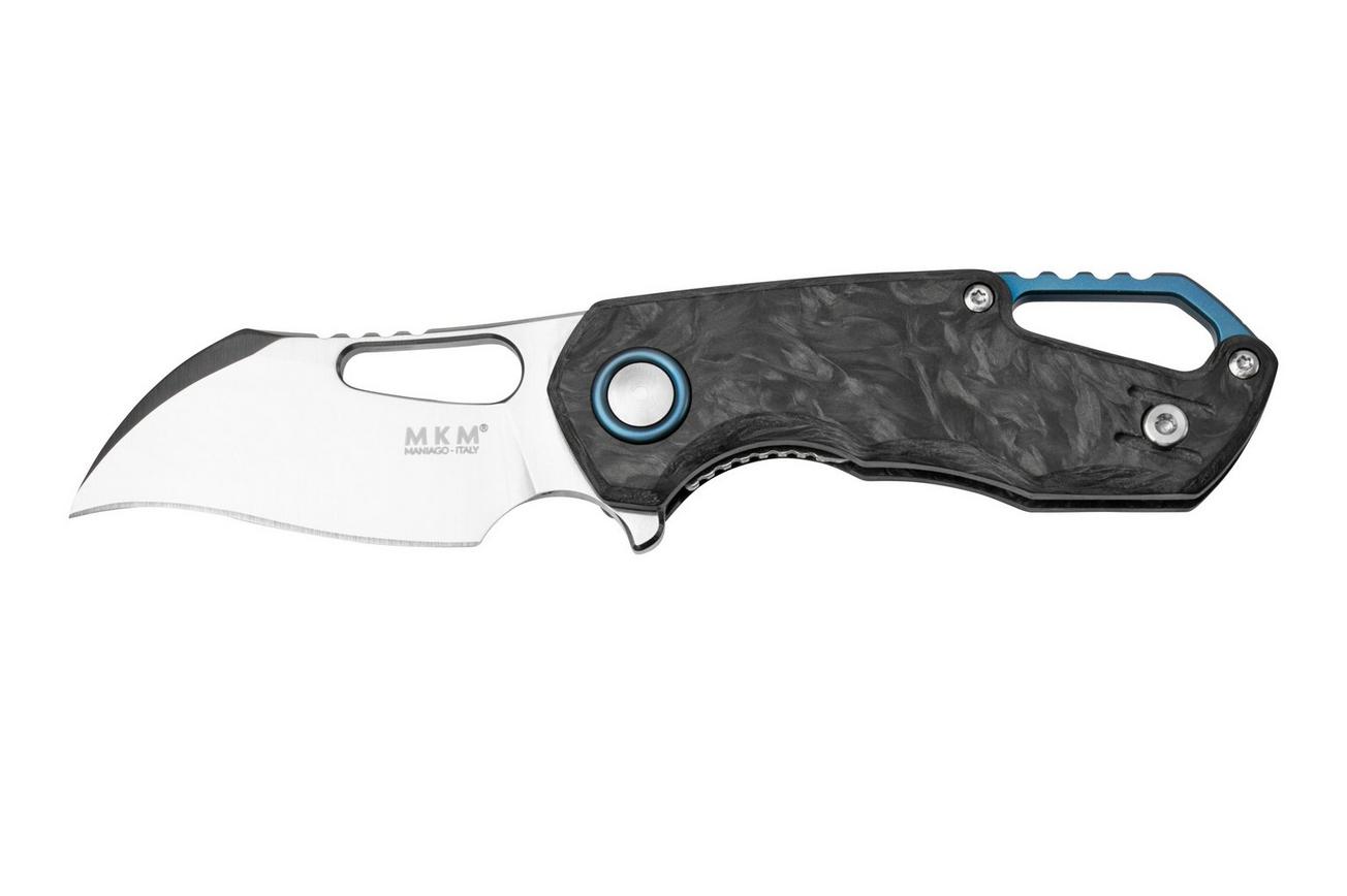 MKM Isonzo FX03M-1CM Hawkbill Marble Carbon Fiber zakmes, Jesper Voxnaes design