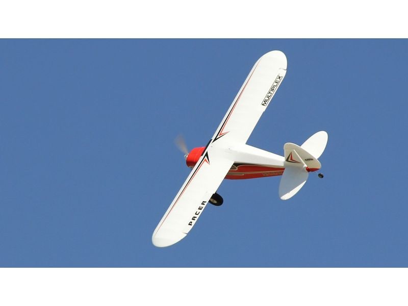 Multiplex Trainer Pacer RR 1150 mm PNP Einsteigerfreundliches 4-Kanal Motorflugzeug
