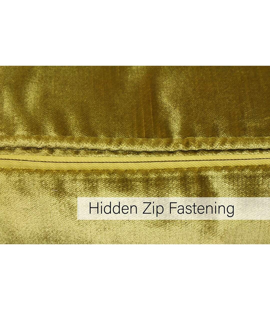 Riva Home - Housse de coussin en velours (Ocre) (55 x 55 cm) - UTRV1084