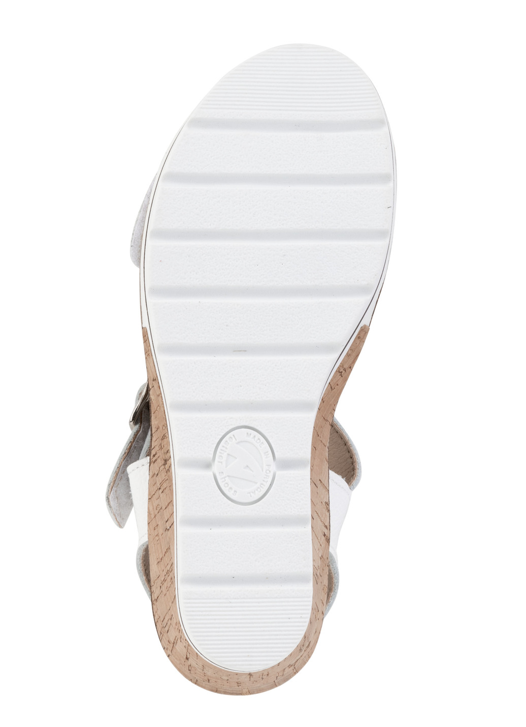ELENA EDEN Sandalette aus genarbtem Nappaleder