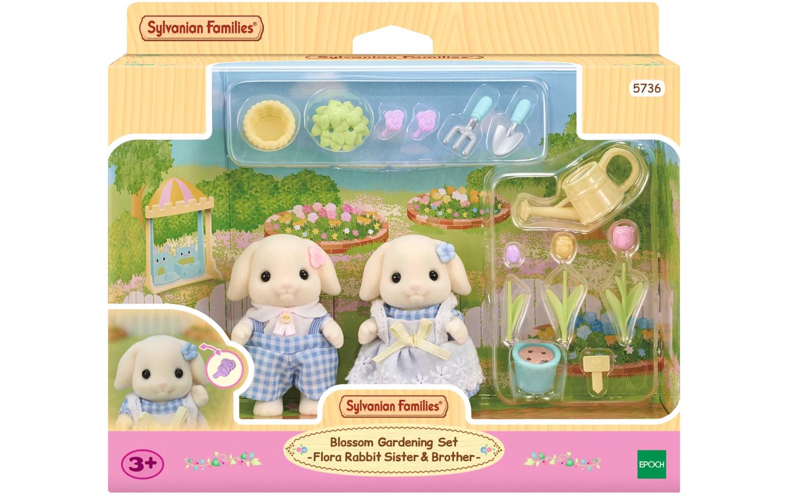 Blumen u. Garten-Set mit FigurenSpiel-Set mit Figuren