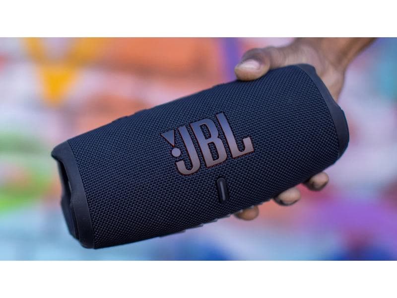 JBL Bluetooth Speaker Charge 5 Blau Tragbarer wasserdichter Lautsprecher mit Powerbank