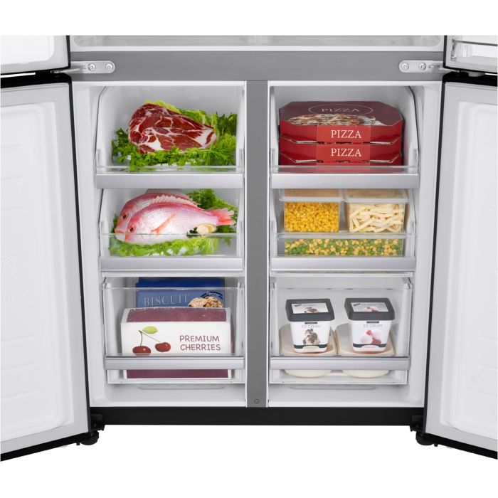 LG Side-by-Side GMX 844 MCBF InstaView® Matte Black Stainless - interner Wassertank