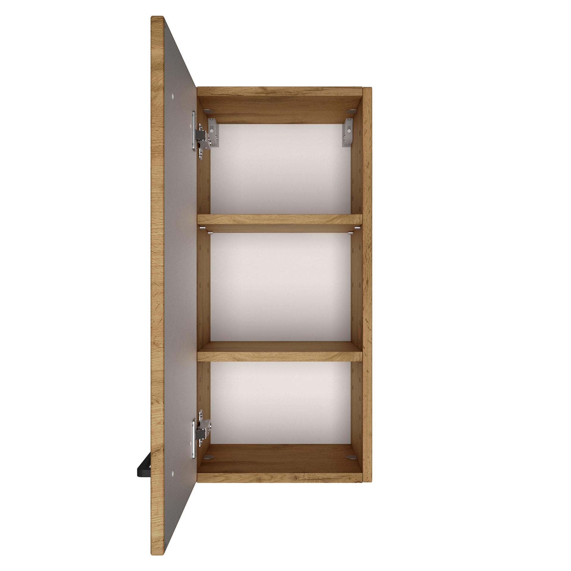 Hängeschrank Limburg braun B/H/T 30x64x20 cm