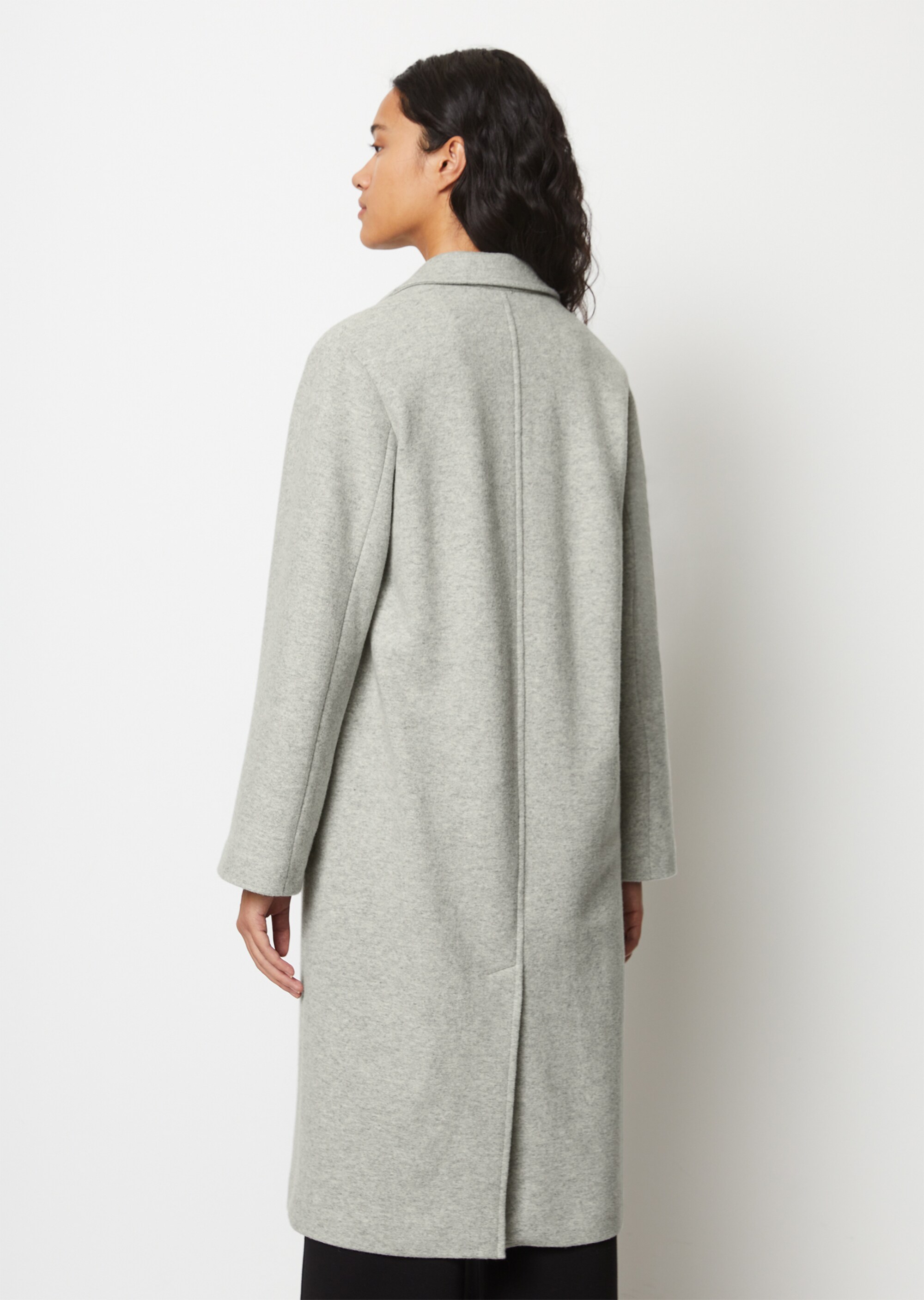 Blazer-Mantel relaxed aus kompakter Jersey-Qualität