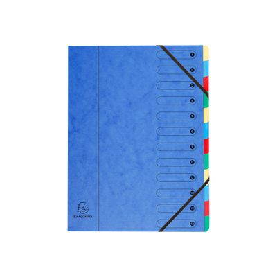 Exacompta Harmonika - Trieur 12 positions - disponible dans différentes couleurs