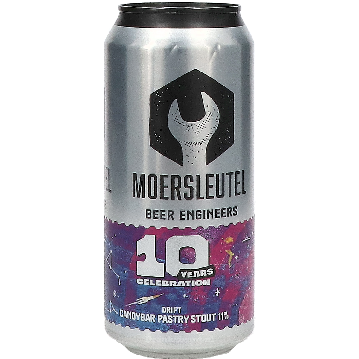 De Moersleutel 10 Years: Drift Candybar Pastry Stout 44 cl