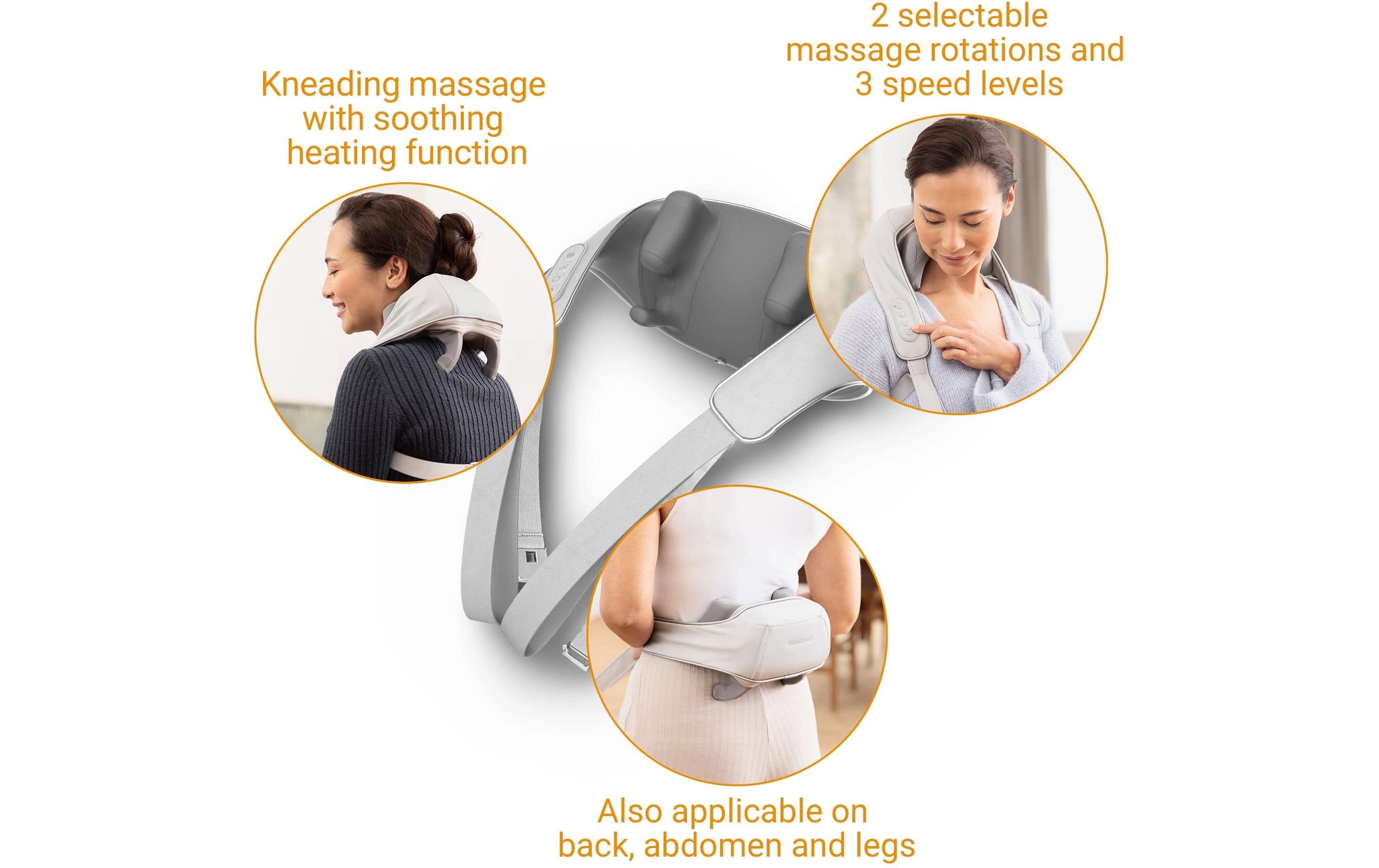 Nacken-Massagegerät NM990Massage in drei Geschwindigkeitsstufen
