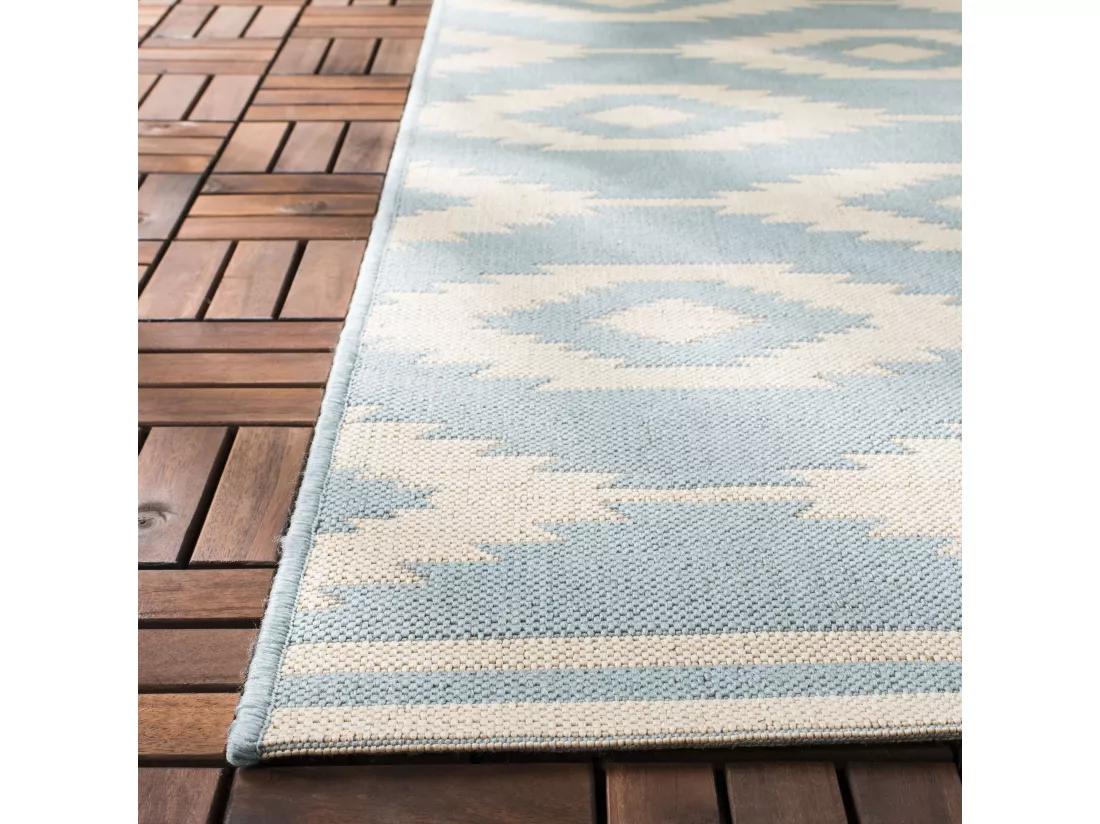 Tapis Cream & Aqua 122 X 183 cm - Budelli