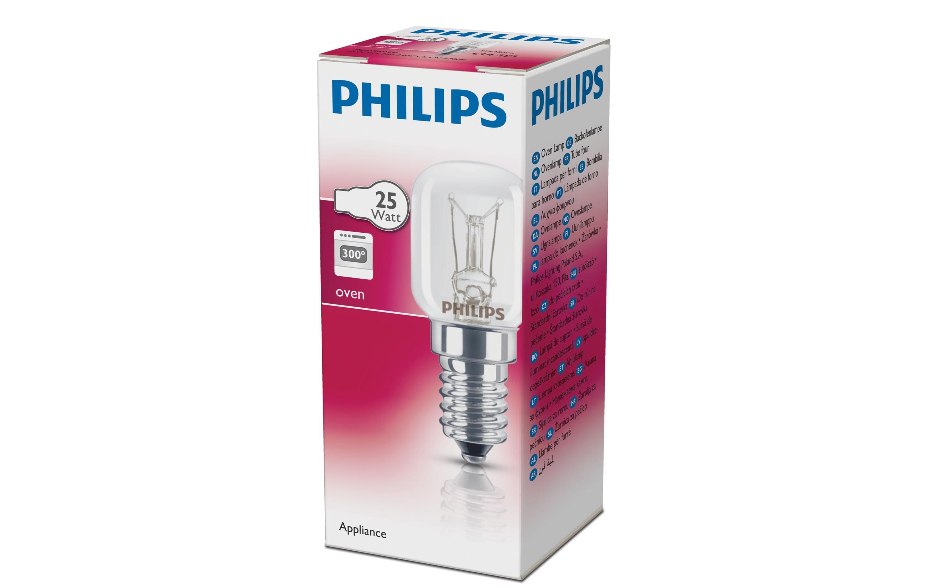Lampe Backofen 25W E14 230-240 V T25 CL OV 1CTBackofenleuchtmittel