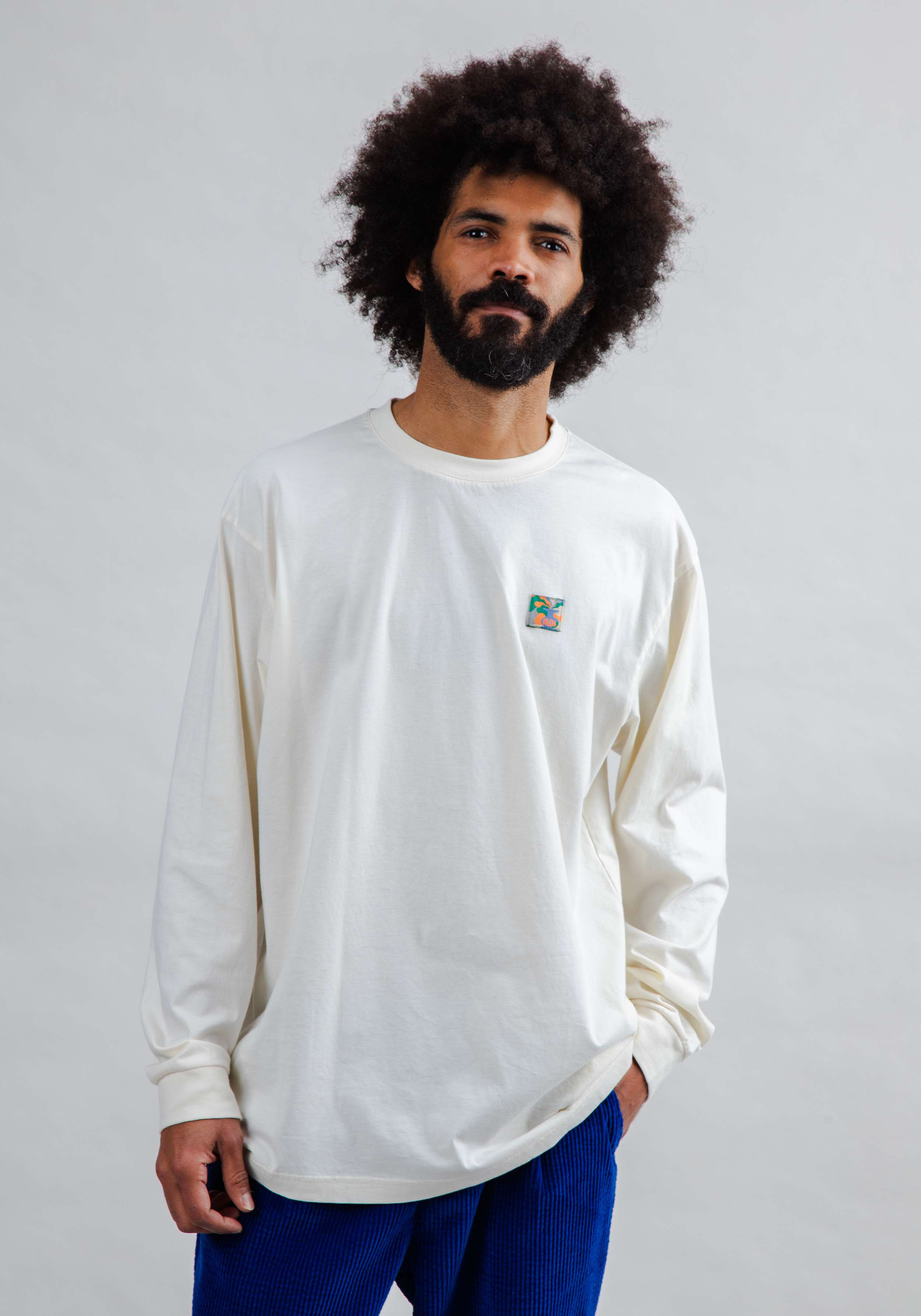 Brava Fabrics Longsleeve T-Shirt Sobremesa Ecru