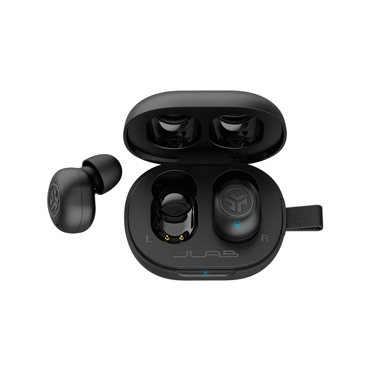 JLab Jbuds Mini helt trådløse in-ear hodetelefoner (sort)