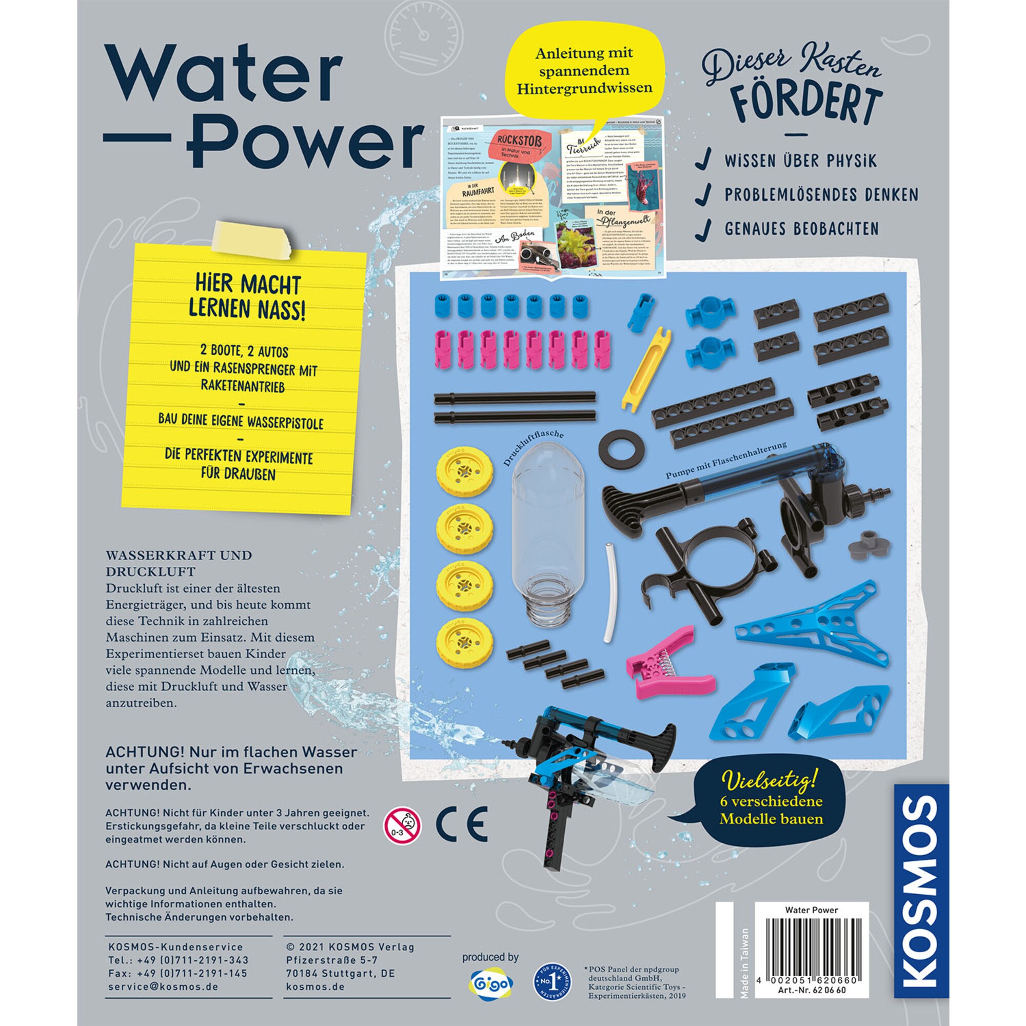 Kosmos Experimentierkasten Water Power