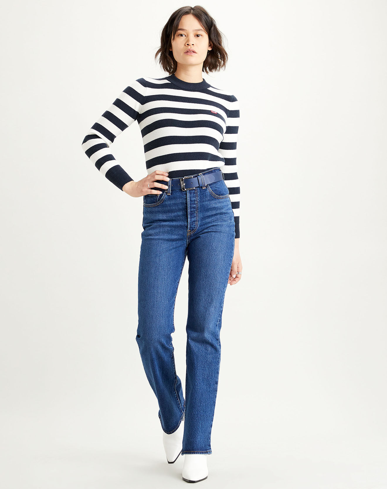 Levi's® Jean Ribcage Bootcut bleu
