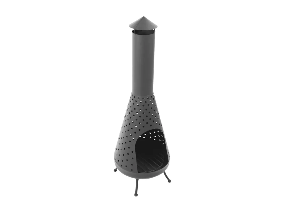 Cheminée de jardin Napa Noir