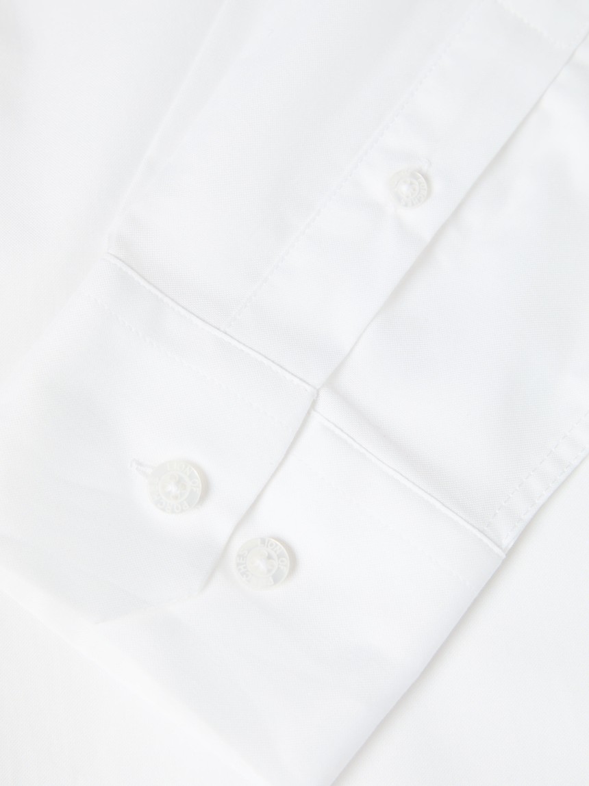 Camisa slim fit em algodão