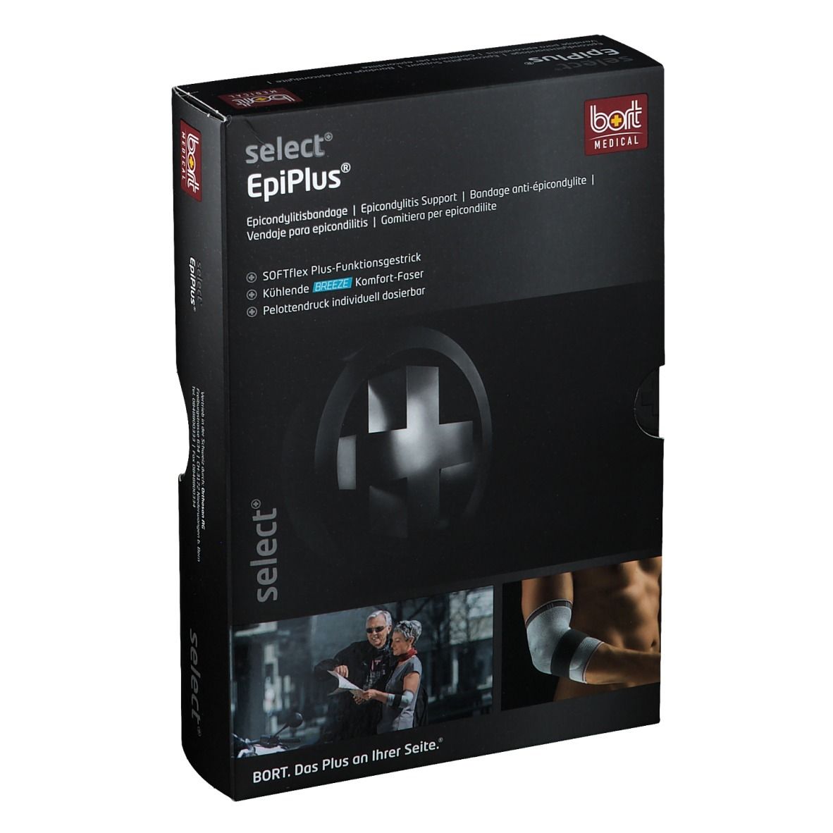 BORT select® EpiPlus® Gr. M schwarz