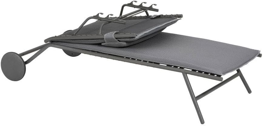 Lafuma Miami II BeComfort® Sonnenliege Silver LFM5173.8901