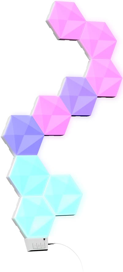 Trust Vybz Hexagon RGB LED-lyspanel-startsæt (pakke 9)