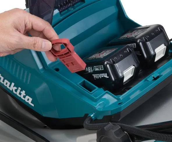 Makita Twin DLM460Z - Græsslåmaskine - ledningfri - 18 V - 2500-3300 opm - 46 cm - 27.6 kg - SOLO